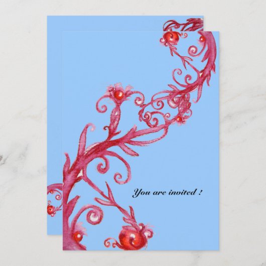 MAGIC BERRIES, EINLADUNG (Vorne/Hinten)