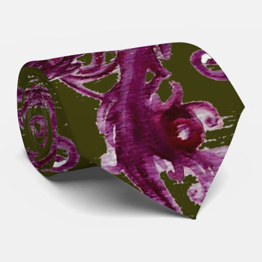 MAGIC BERRIES Fantasy Wirbel Krawatte (Gerollt)