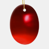MAGIC BERRIES FOTO TEMPLATE Red Ruby Keramik Ornament (Hinten)