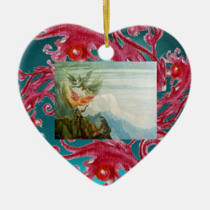 MAGIC BERRIES FOTO TEMPLATE Red Ruby Keramikornament