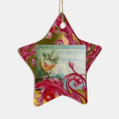 MAGIC BERRIES FOTO TEMPLATE Red Ruby Keramikornament (Rechts)