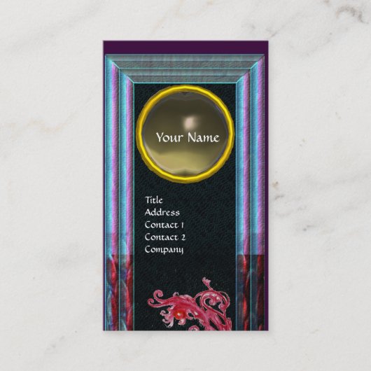 MAGIC BERRIES gem MONOGRAM Visitenkarte (Vorderseite)
