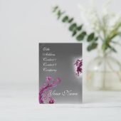 MAGIC BERRIES MONOGRAM lila Visitenkarte (Stehend Vorderseite)