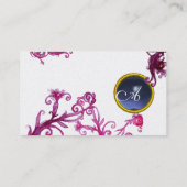 MAGIC BERRIES MONOGRAM Perle Visitenkarte (Rückseite)