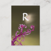 MAGIC BERRIES MONOGRAM ruby Visitenkarte (Rückseite)