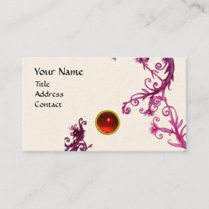MAGIC BERRIES MONOGRAM Swirl Edelcreme Visitenkarte