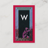 MAGIC BERRIS 6 MONOGRAMM VISITENKARTE (Rückseite)