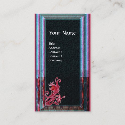 MAGIC BERRIS 6 MONOGRAMM VISITENKARTE (Vorderseite)