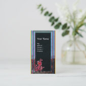 MAGIC BERRIS 6 MONOGRAMM VISITENKARTE (Stehend Vorderseite)