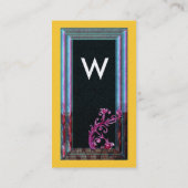 MAGIC BERRIS 6 MONOGRAMM VISITENKARTE (Rückseite)
