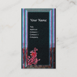 MAGIC BERRIS 6 MONOGRAMM VISITENKARTE