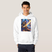 "Magic Blade of Blue Flames T - Shirt Design" (Vorne ganz)