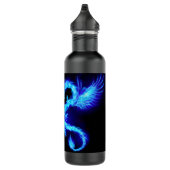 Magic Blue Dragon Edelstahlflasche (Rechts)