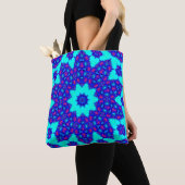 Magic Blue kaleidoscope flourished Tasche (Von Nahem)
