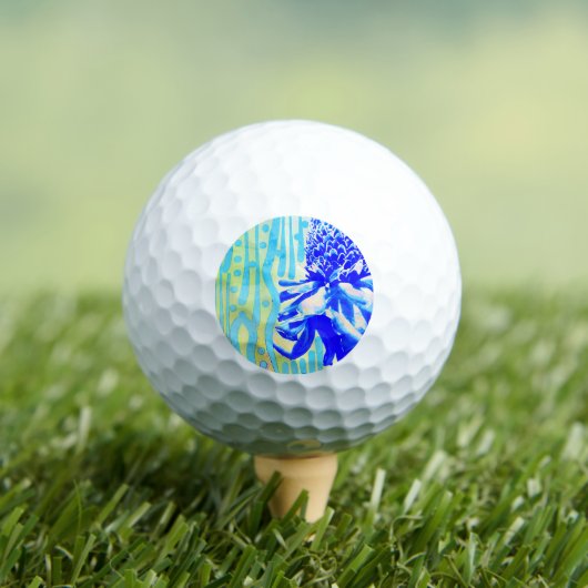 Magic Blue Water Rose Resort Golfball (Insitu T-Shirt)