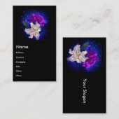 Magic Blume Business Card Visitenkarte (Vorne/Hinten)