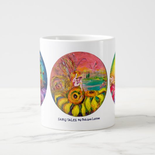 MAGIC BLUME FAIRIES Fantasy Jumbo-Tasse (Vorderseite)
