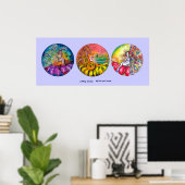 MAGIC BLUME FAIRIES POSTER (Heimbüro)