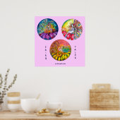 MAGIC BLUME FAIRIES POSTER (Küche)