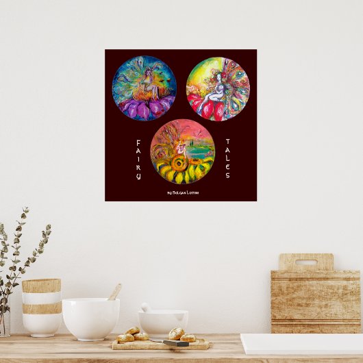 MAGIC BLUME FAIRIES POSTER (Küche)