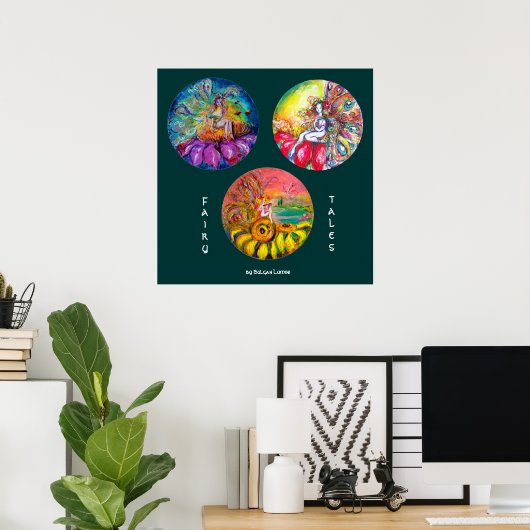 MAGIC BLUME FAIRIES POSTER (Heimbüro)