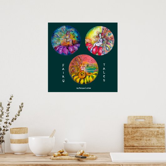 MAGIC BLUME FAIRIES POSTER (Küche)