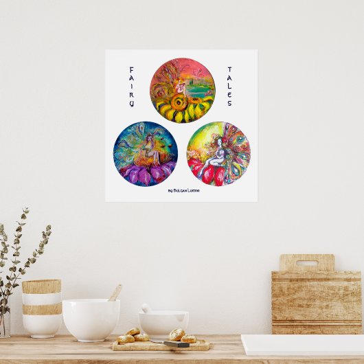 MAGIC BLUME FAIRIES POSTER (Küche)