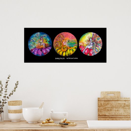 MAGIC BLUME FAIRIES POSTER (Küche)