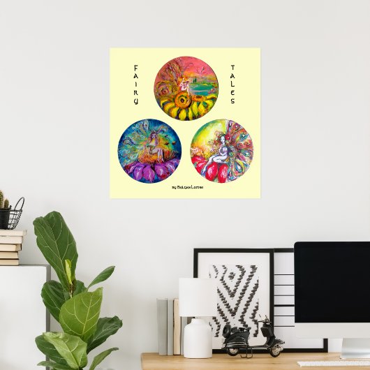 MAGIC BLUME FAIRIES POSTER (Heimbüro)