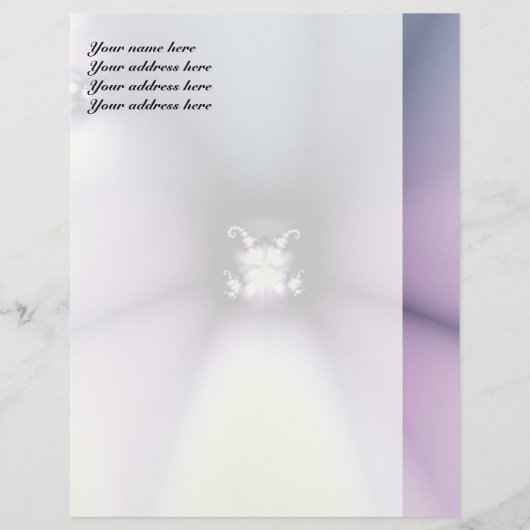 Magic Blume Letterhead Design Briefkopf (Vorderseite)