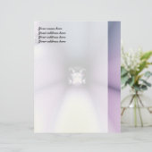 Magic Blume Letterhead Design Briefkopf (Stehend Vorderseite)