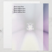 Magic Blume Letterhead Design Briefkopf (Vorne/Hinten)