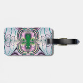Magic Blume Tags - Maßgeschneiderte Tags Gepäckanhänger (Rückseite horizontal)