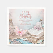 Magic Boho Storybook Babydusche Serviette (Vorderseite)