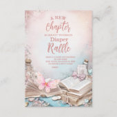 Magic Boho Storybook Diapper Raffle Begleitkarte (Vorderseite)