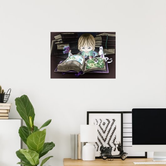 Magic Book Poster (Heimbüro)