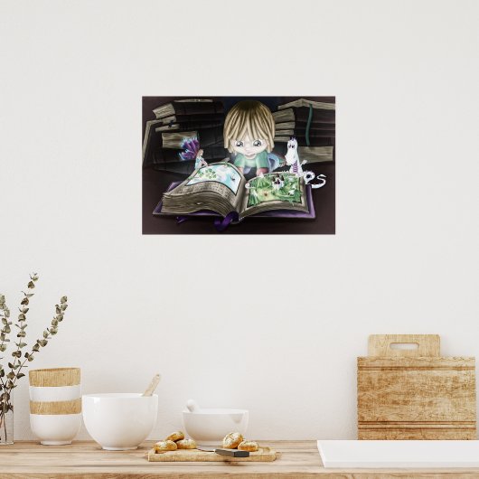 Magic Book Poster (Küche)