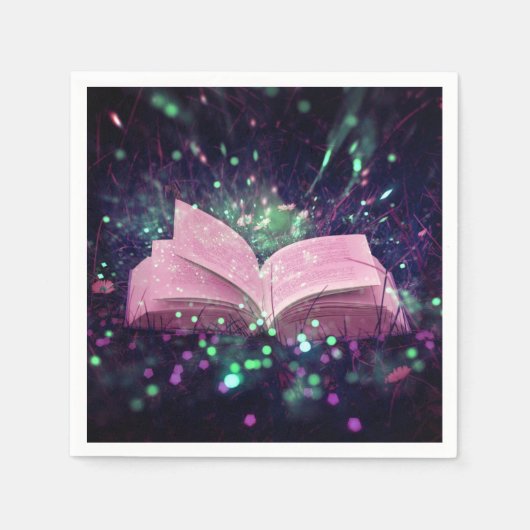 Magic Book Serviette (Vorderseite)