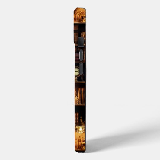 Magic Bookshelf Steampunk Case-Mate iPhone Hülle (Rückseite / Links)