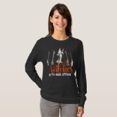 Magic Brooms Hexen Gotta haben Optionen Halloween T-Shirt (Vorne ganz)