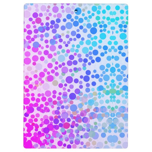 Magic Bubbles Binder Klemmbrett (Rückseite)