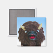 Magic Buffalo Magnet (Vorderseite/Rückseite)