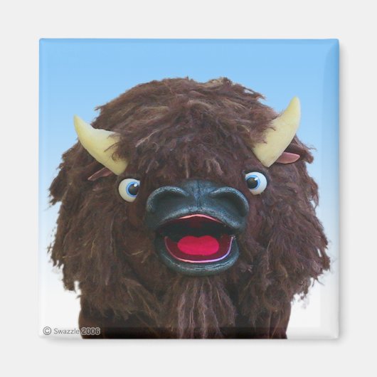 Magic Buffalo Magnet (Vorne)