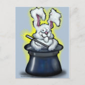 Magic Bunny Postkarte (Vorderseite)