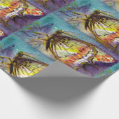 MAGIC BUTTERFLEGE IN BLAU GESCHENKPAPIER (Ecke)