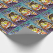 MAGIC BUTTERFLEGE IN BLAU GESCHENKPAPIER (Ecke)