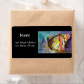 MAGIC BUTTERFLIBE IN BLAU Black (Insitu)