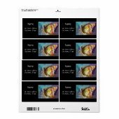 MAGIC BUTTERFLIBE IN BLAU Black (Vorne)