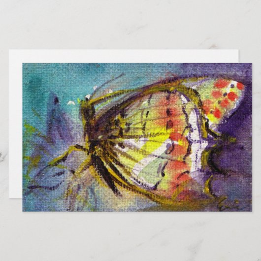 MAGIC BUTTERFLY BRIEFPAPIER (Vorne/Hinten)