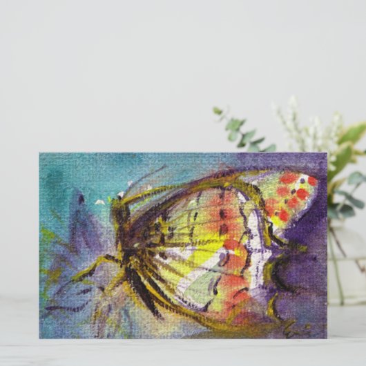MAGIC BUTTERFLY BRIEFPAPIER (Stehend Vorderseite)